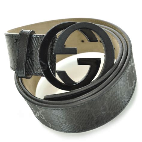 gucci supreme pattern belt|Gucci imprime belt.